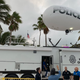Miami Beach Police begin setting up a surveillance blimp on December 28, 2018